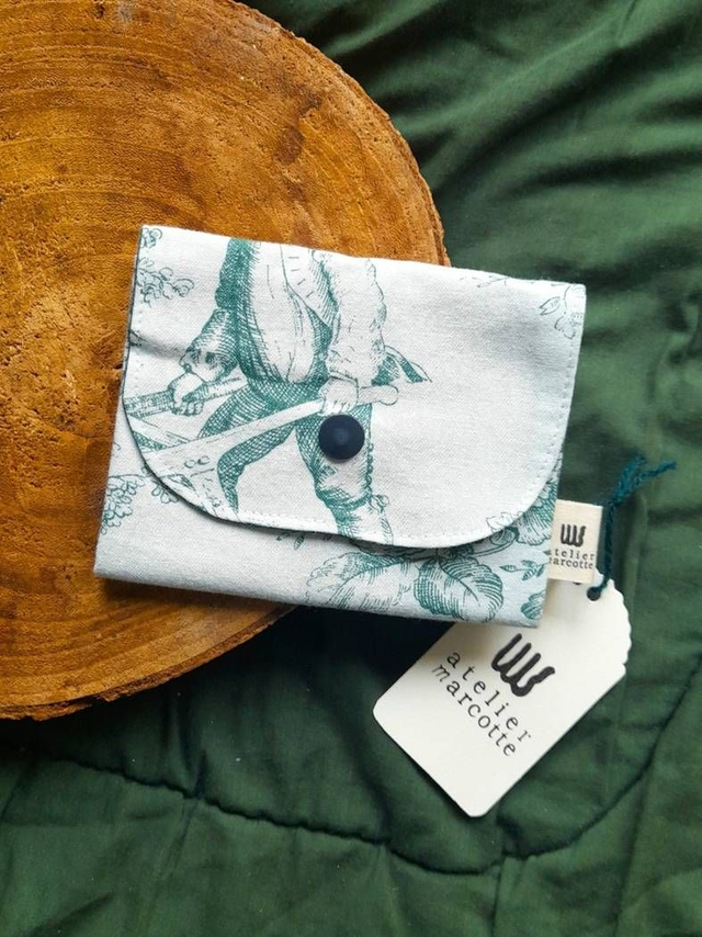 Porte-monnaie Mirabelle - 99% upcyclé, fabriqué en Occitanie