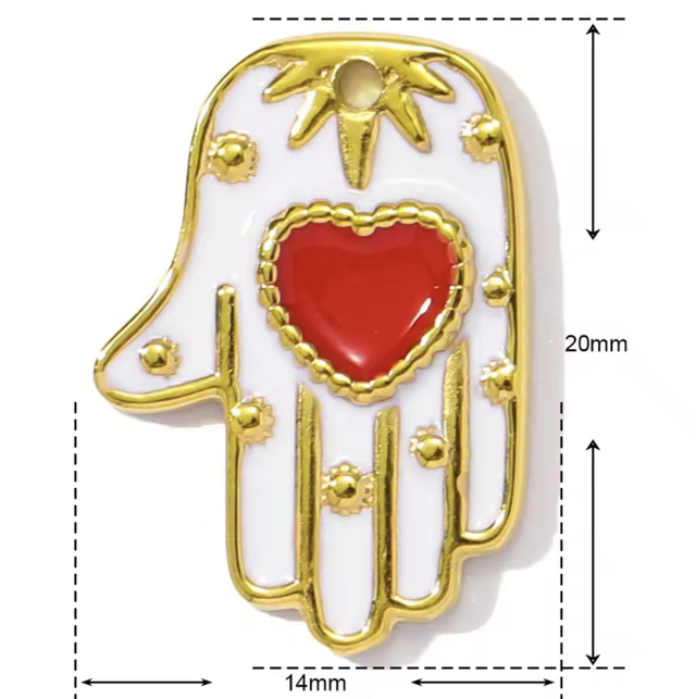 Charm Hamsa (mano di Fatima)