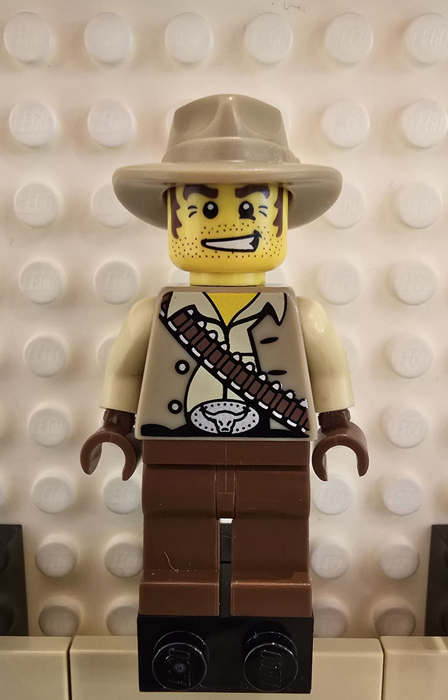 LEGO col016 Cowboy Minifigur