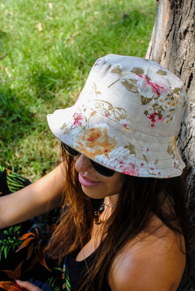 Sombrero Flores Adultos