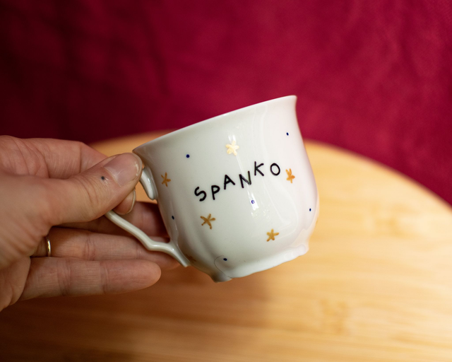 Mała filiżanka "spanko"