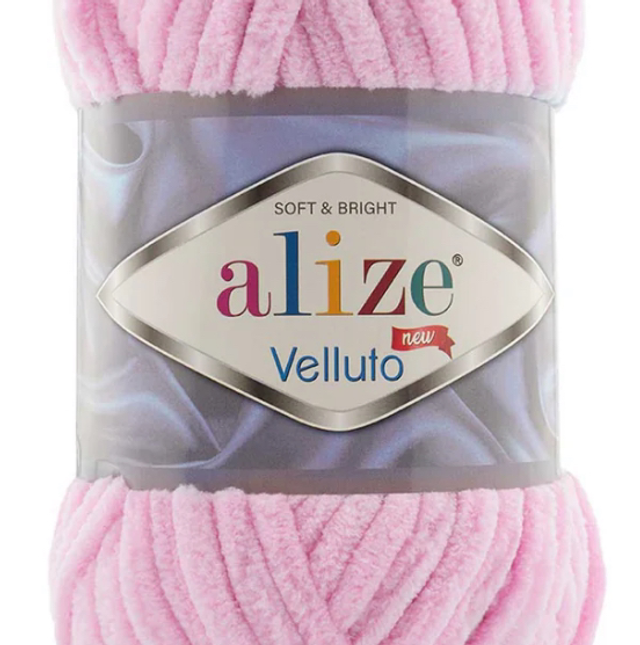 Alize Velluto Pink