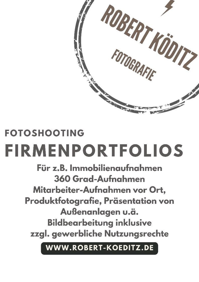 Firmenportfolios z.B. Produkt-Fotografie, Events &amp; andere