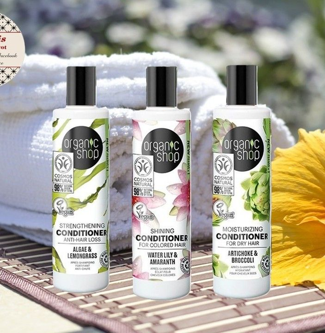 Organic Shop " Après-shampoings "