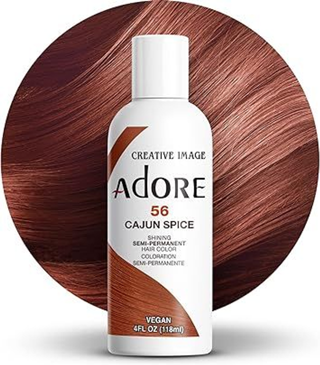 Adore Shining Semi-Permanent Hair Color 118 ml (56 Cajun Spice)