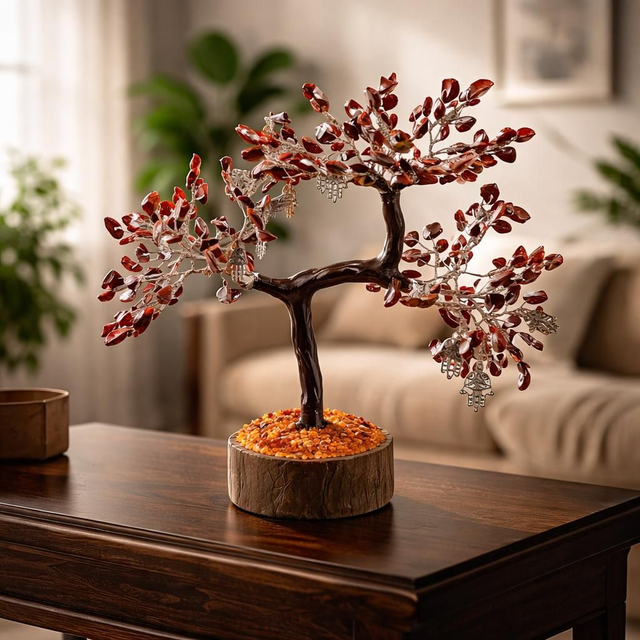 Arbre "Jaspe rouge" &amp; Main de Fatma 