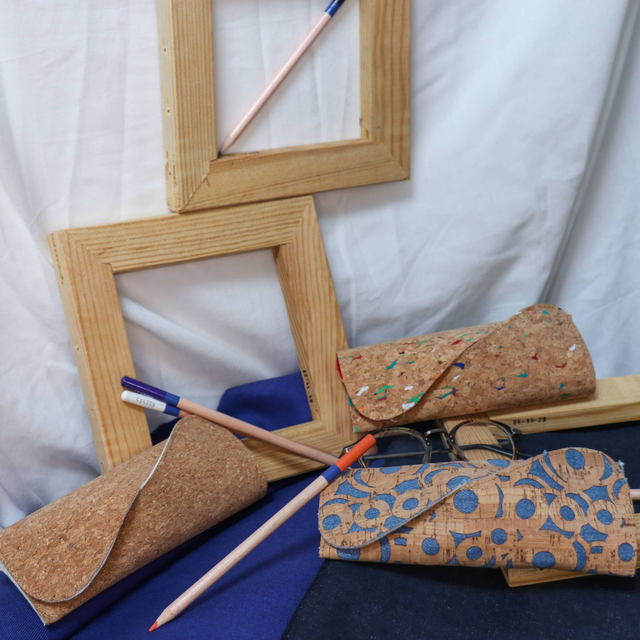 Étui à lunettes Sophie - Triplette Bouchonnée