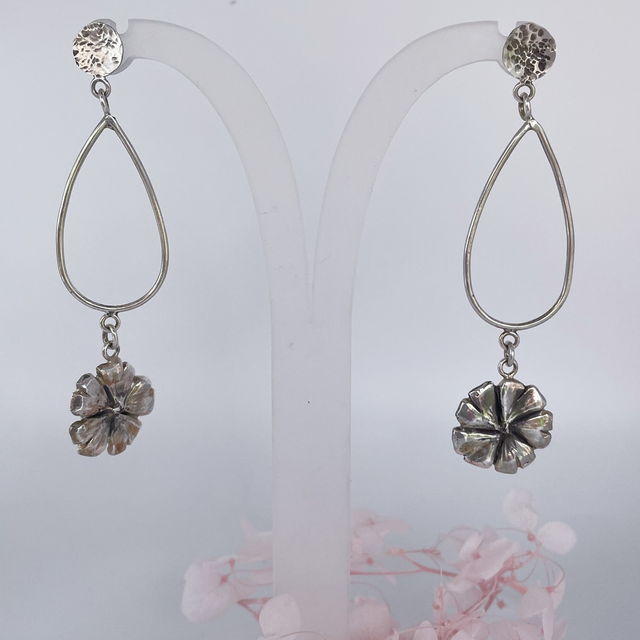 Boucles d’oreilles fleurs de cerisier 