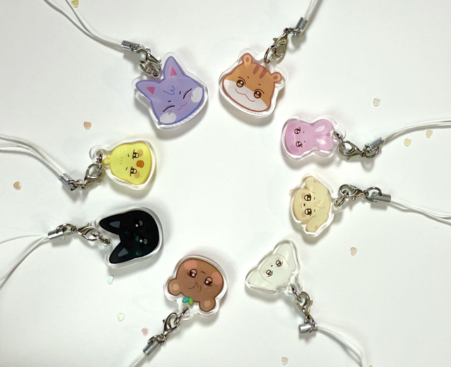 ANITEEZ Phone Charms