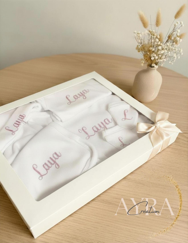 Coffret 5 pièces Pyjama velours