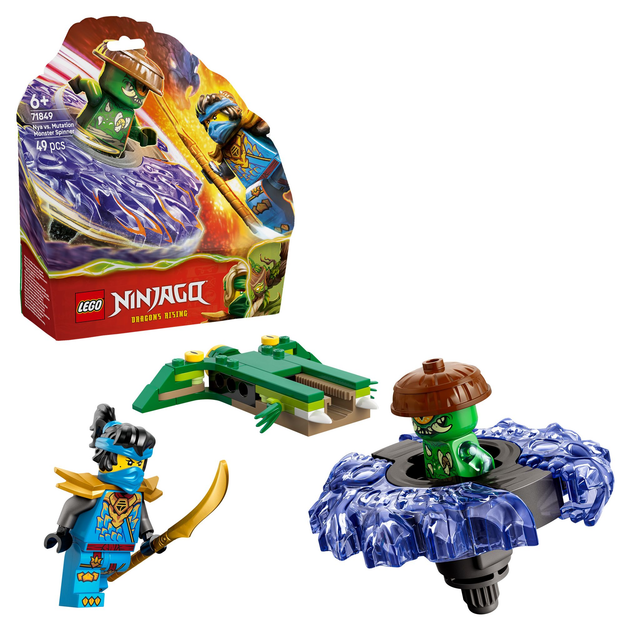 LEGO 71849 Ninjago Nya vs. Mutationsmonster-Spinner