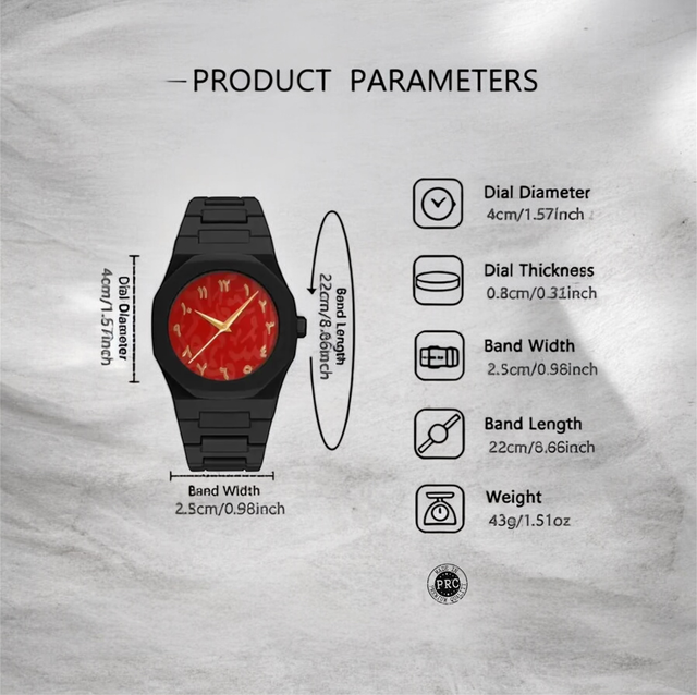 Orologio FIRST G&D Time NeroNBianco