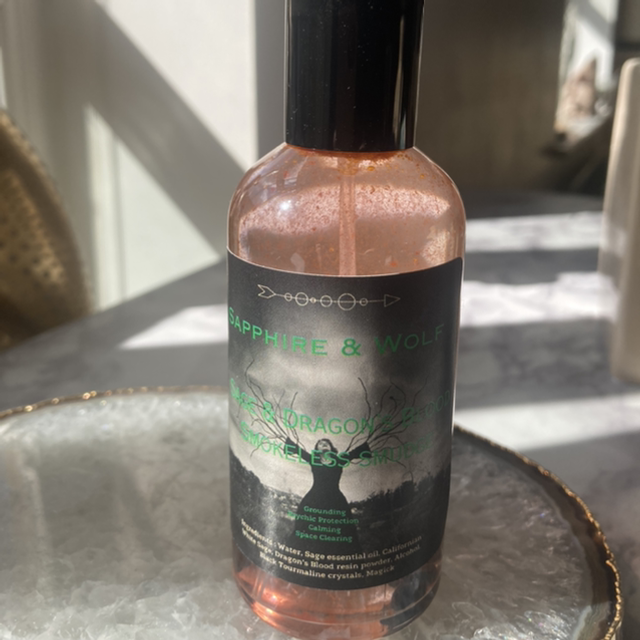 Sage & Dragon’s Blood Crystal Spray 100ml