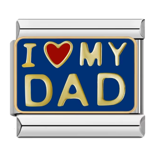 Charm "I <3 my Dad"