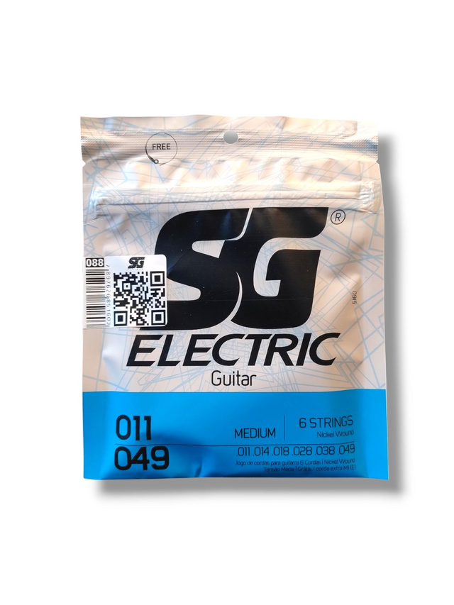 088 - Encordoamento Cordas 011 Guitarra SG Strings 