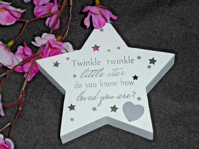 Beautiful Wooden Baby Room Plaques Various Designs to choose from.