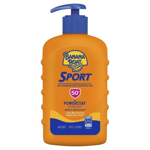 Banana Boat SPF 50+ Sport Sunscreen Lotion 400g