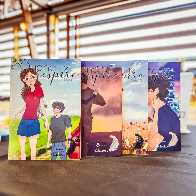 Quand je respire, 4 tomes brochés