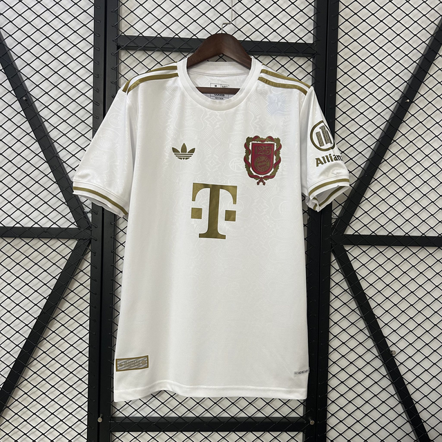 Camiseta Bayern Múnich ANIVERSARIO 125th Blanca- Versión Fan 25-26