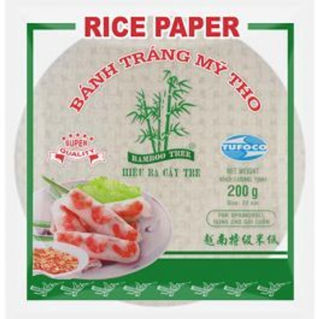 Bamboo Tree Rice Paper 22cm 400g