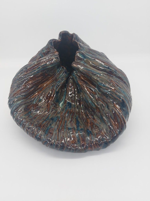 Squished Ceramic Vase