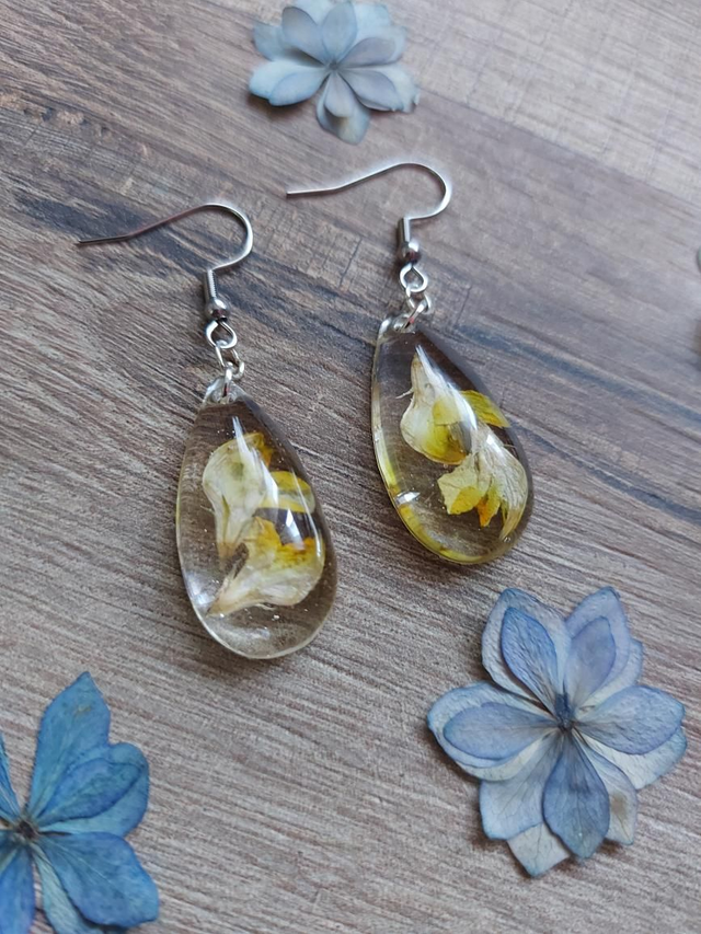 Boucles d'oreilles  - gesses des prés