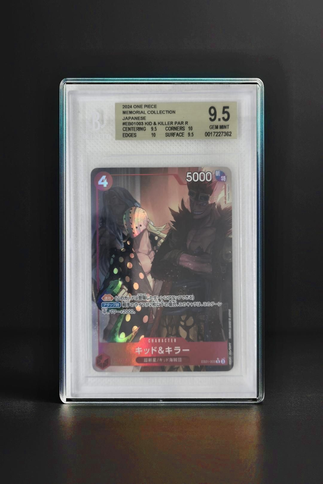 KID & KILLER , MEMORIAL COLLECTION 2024 [BECKETT 9.5]
