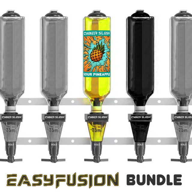 CyberSlush EasyFusion Sour Pineapple Refill Bundle