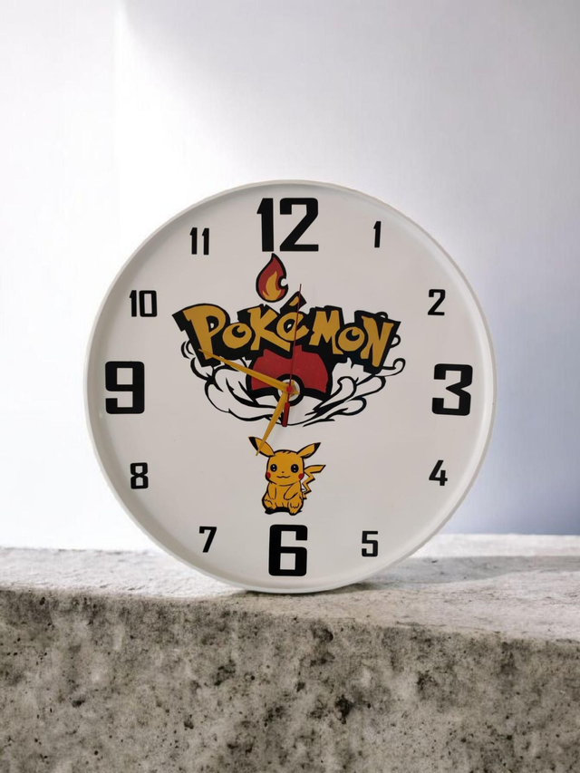 Petite horloge murale pokémon 