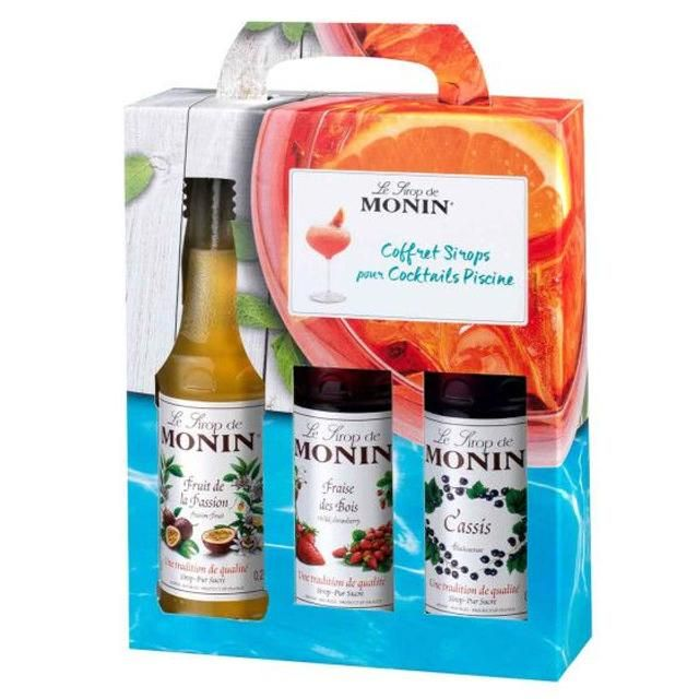 Monin Coffret Sirop Cocktail Piscine