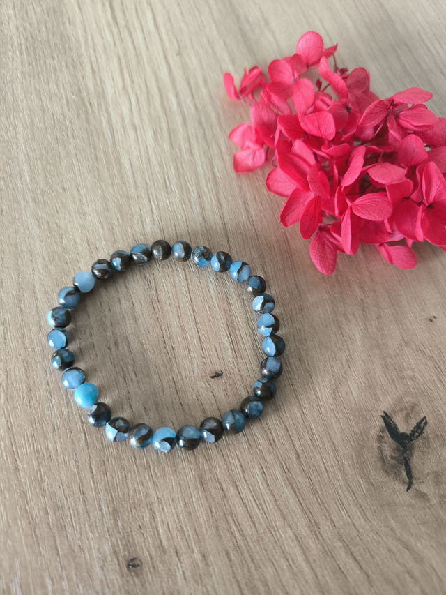 Jaspe bleu clair