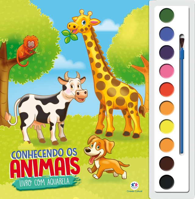 Aquarela Conhecendo os Animais