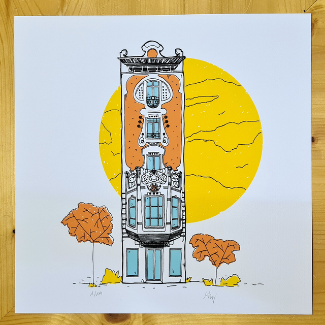 Casa de la Lira – serigrafia