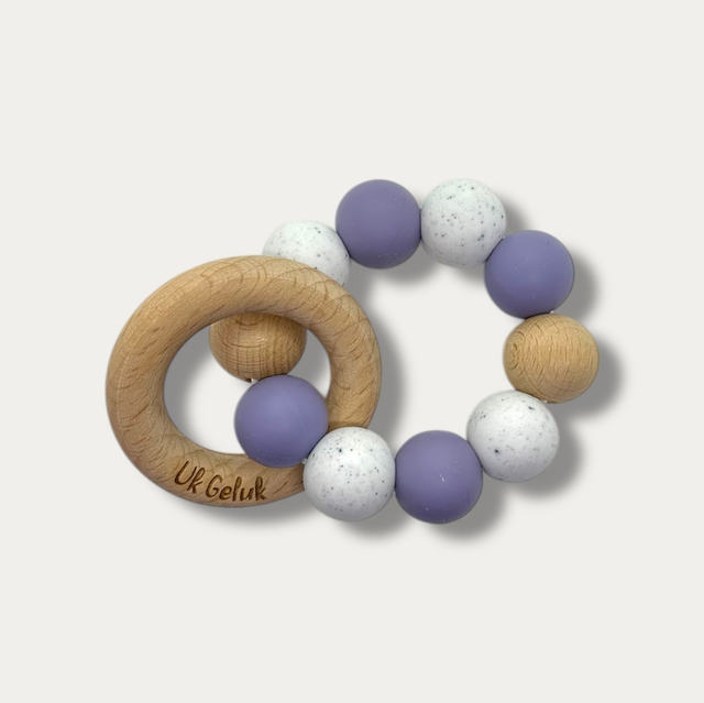 Bijtring Baby | Violet Paars