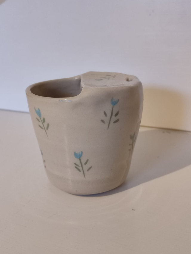 Reusable To Go Cup 'Bue Tulip'