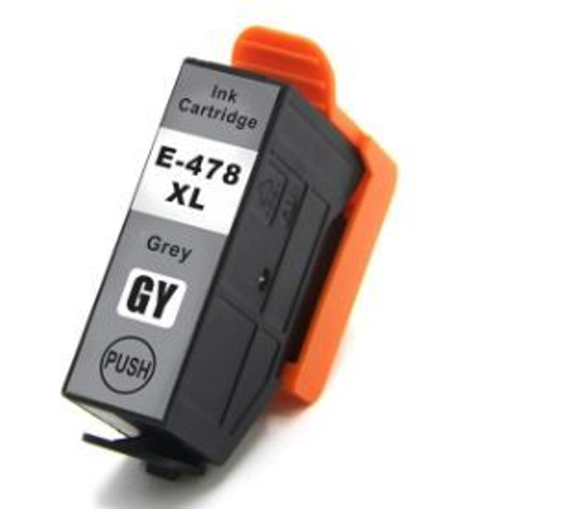 478 XL epson Compatible GRIS, jet d'encre, T04F6GY SERIE "ECUREUIL"
