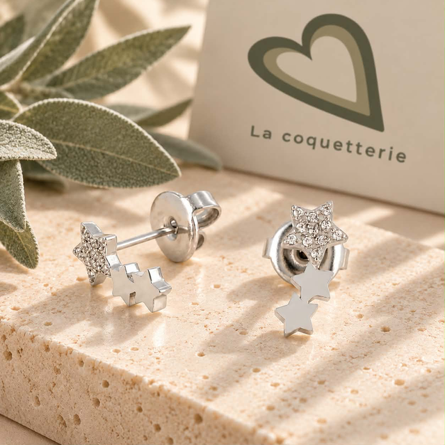 Bijoux Bohm boucles d’oreille étoiles 