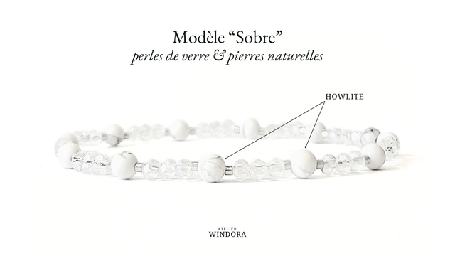 Bracelet | Howlite - Collection | Lot de 3