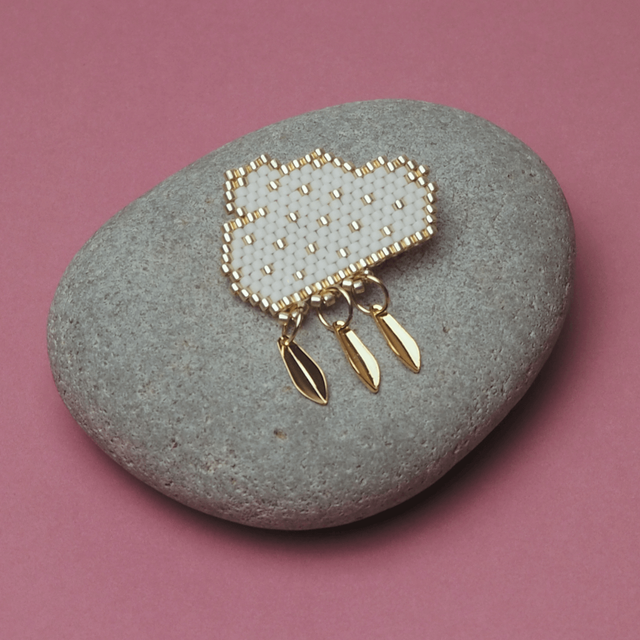 Ginette Nuage Broche