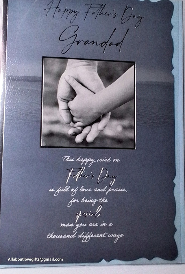 Grandad Farther's Day Card Stunning Design 