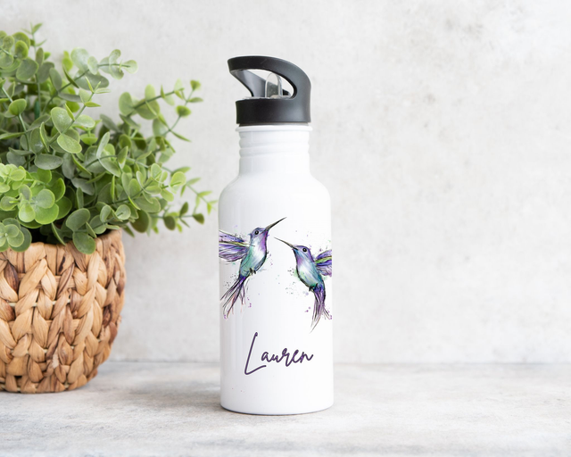 Persoanlised Hummingbird Water bottle