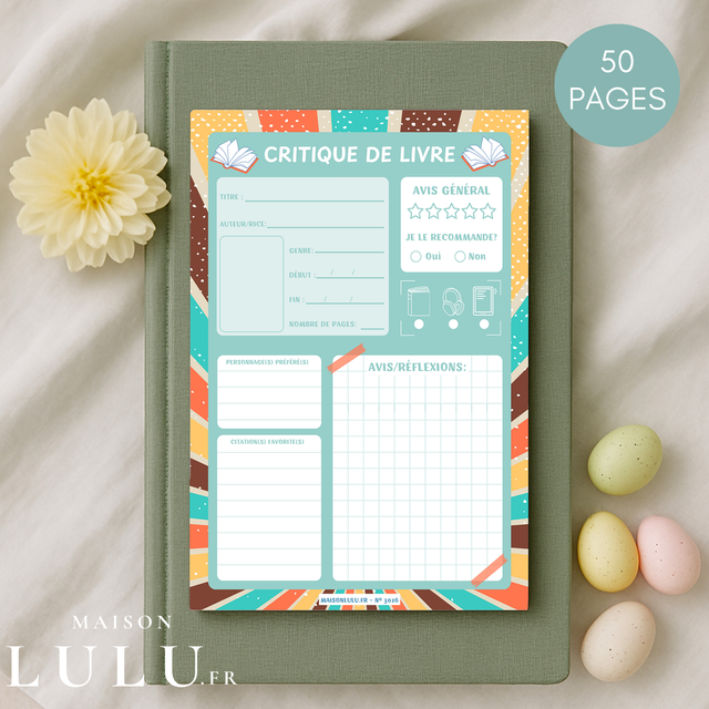 Bloc-Note Suivi, Avis, Résumé et Critique de Livres