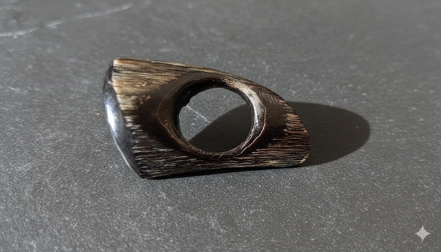 Bague T56 dent de requin 