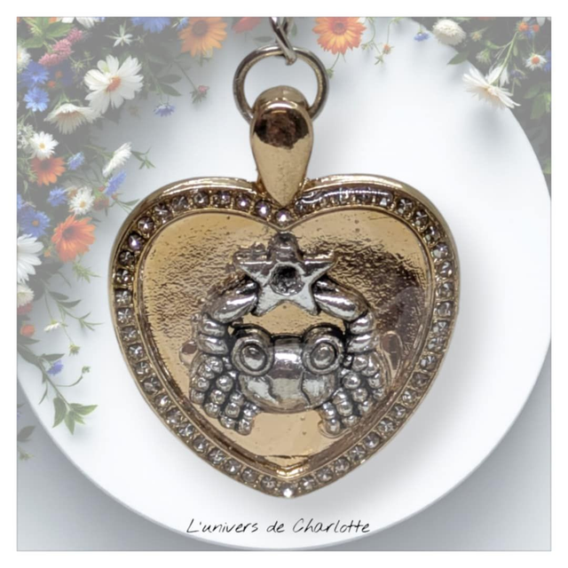 Porte-clés "Zodiaque" coeur