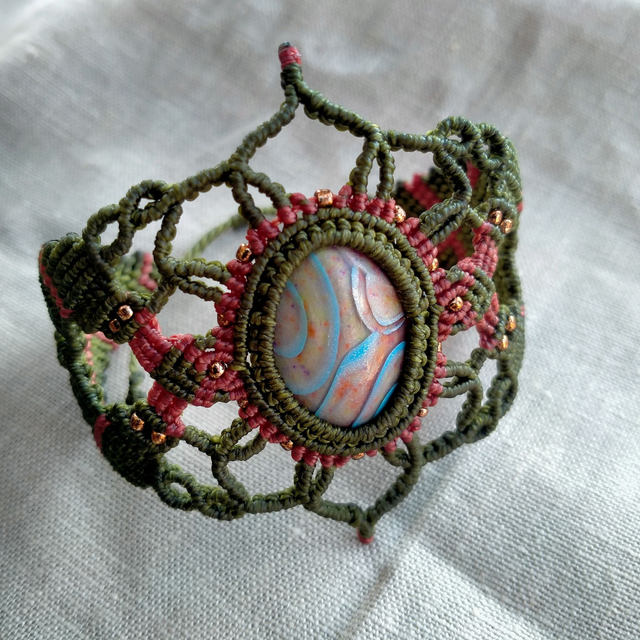 Manchette Micro-Macramé “Canopée”