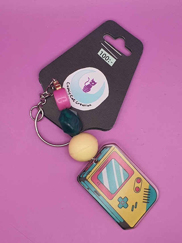 Keychain Retro Gameboy 