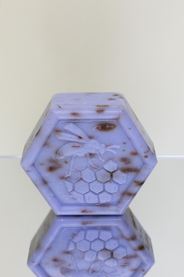 Sapone vegetale miele e lavanda 