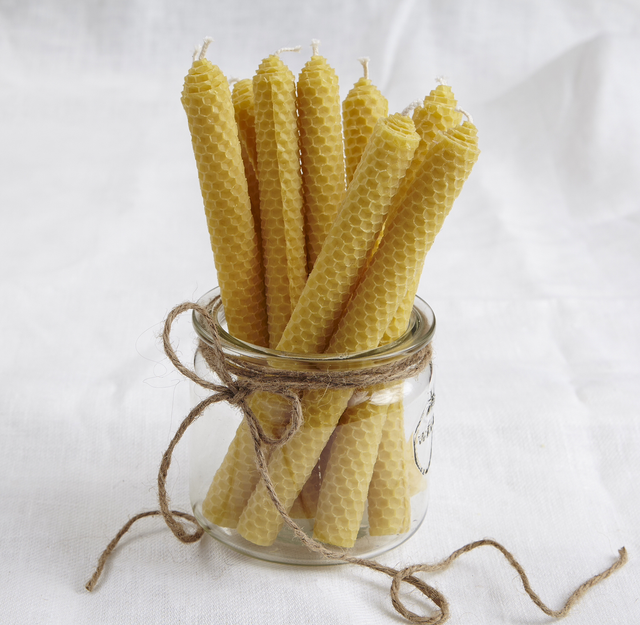 Kaurilan Saunan Mehiläisvahakynttilät 4kpl