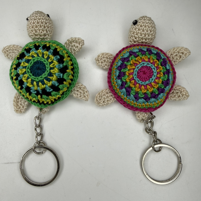Tortue porte clé 