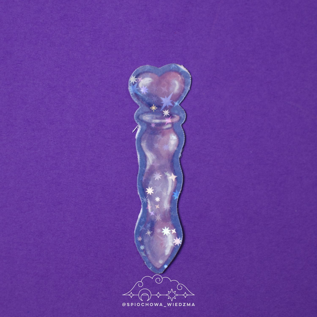 Szklane dildo holo | 18+